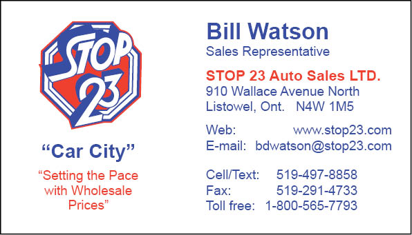 Bill Watson - Stop 23