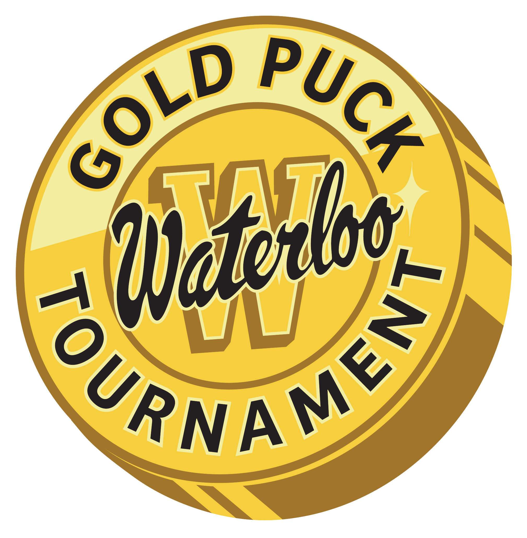 Gold Puck AAA Tournament Logo